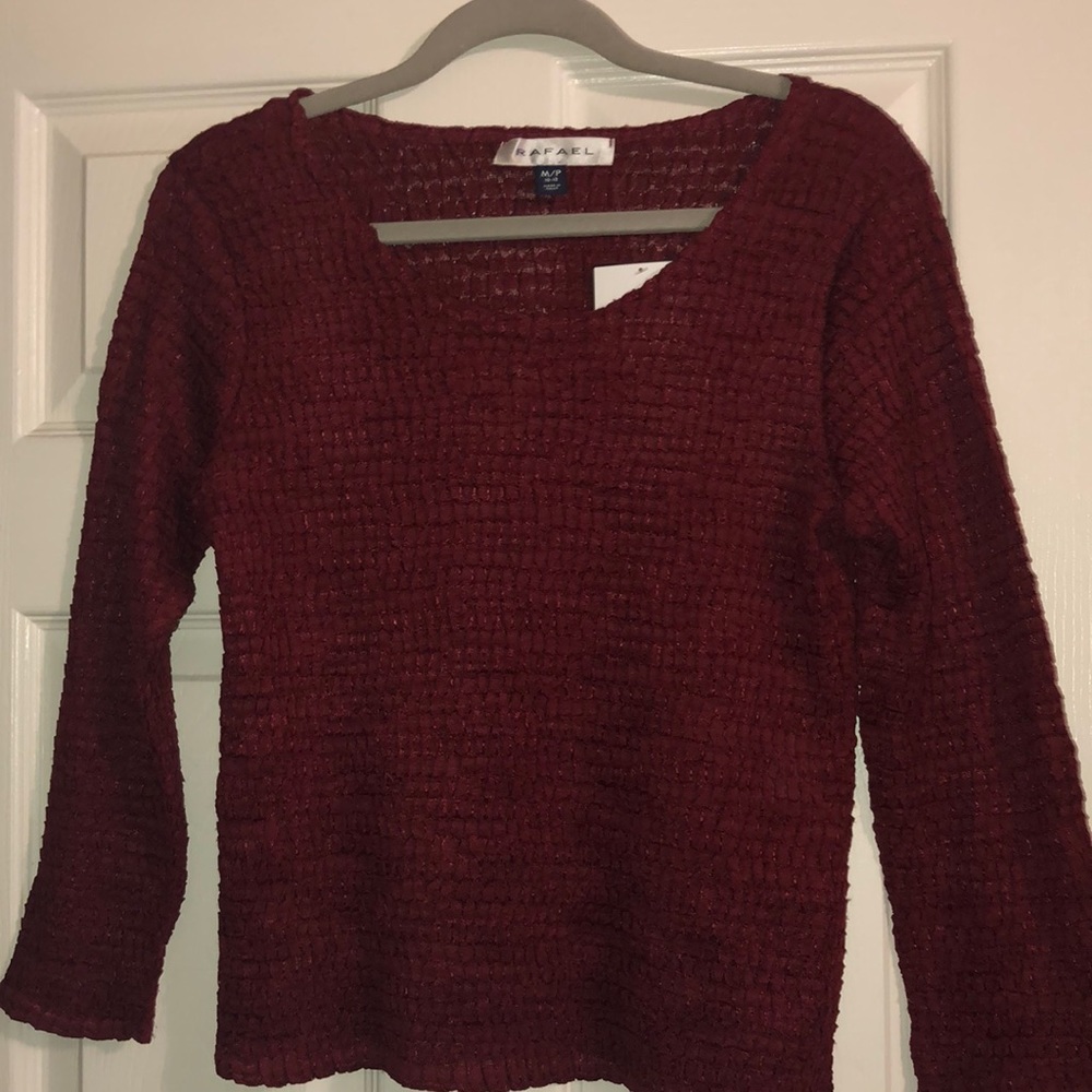 Deep Red Long Sleeve